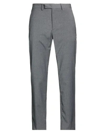 Liu •jo Man Man Pants Grey Size 38 Polyester, Wool, Elastane In Gray