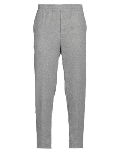 Liu •jo Man Man Pants Grey Size 38 Virgin Wool, Polyester, Elastane