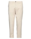 Liu •jo Man Man Pants Ivory Size 32 Cotton, Elastane In White