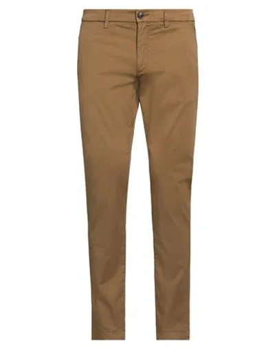 Liu •jo Man Man Pants Khaki Size 34 Cotton, Elastane In Brown