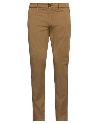 Liu •jo Man Man Pants Khaki Size 34 Cotton, Elastane In Beige