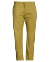 Liu •jo Man Man Pants Khaki Size 38 Cotton, Elastane In Green
