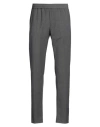 Liu •jo Man Man Pants Lead Size 28 Polyester, Wool, Elastane In Grey
