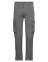 Liu •jo Man Man Pants Lead Size 32 Cotton, Elastane In Grey