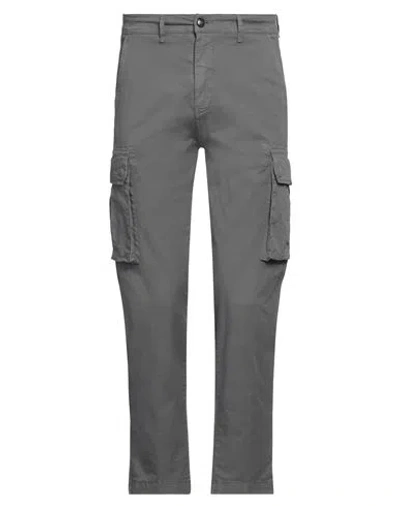 Liu •jo Man Man Pants Lead Size 32 Cotton, Elastane In Grey