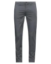 Liu •jo Man Man Pants Lead Size 32 Cotton, Elastane In Grey