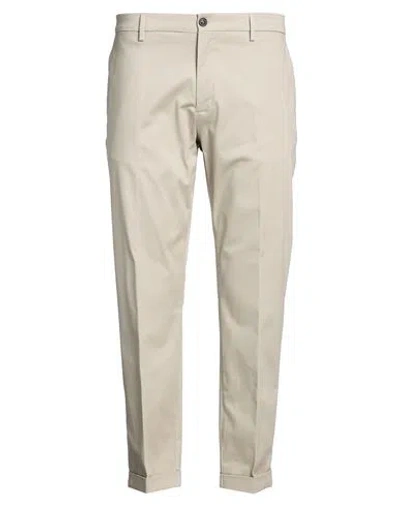 Liu •jo Man Man Pants Light Grey Size 28 Cotton, Elastane In Neutral