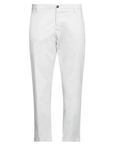 Liu •jo Man Man Pants Light Grey Size 38 Cotton, Elastane