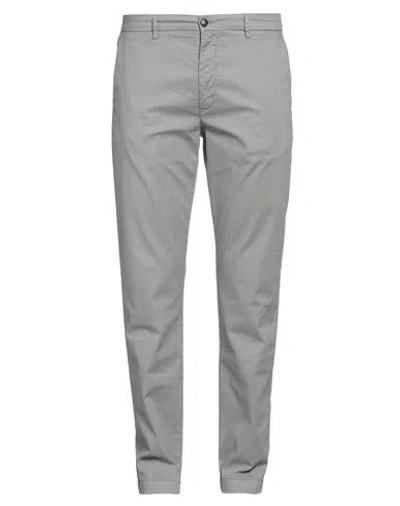 Liu •jo Man Man Pants Light Grey Size 40 Cotton, Polyester, Elastane In Gray