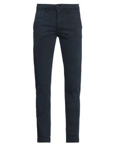 Liu •jo Man Man Pants Midnight Blue Size 28 Cotton, Elastane