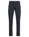 Liu •jo Man Man Pants Midnight Blue Size 28 Cotton, Elastane In Blue