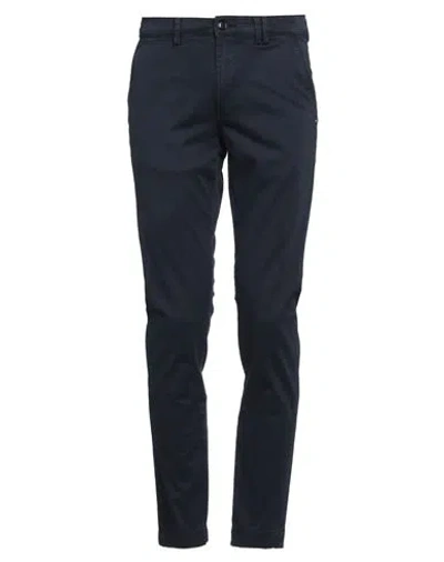 Liu •jo Man Man Pants Midnight Blue Size 30 Cotton, Elastane