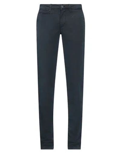 Liu •jo Man Man Pants Midnight Blue Size 30w-34l Cotton, Elastane