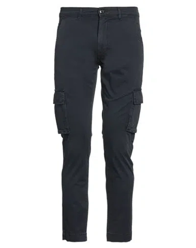 Liu •jo Man Man Pants Midnight Blue Size 32 Cotton, Elastane