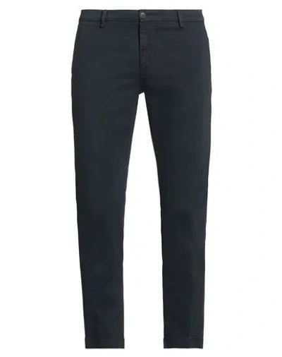 Liu •jo Man Man Pants Midnight Blue Size 32 Cotton, Elastane In Blue