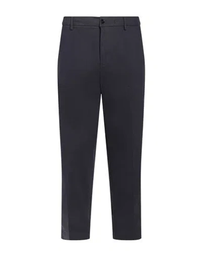 Liu •jo Man Man Pants Midnight Blue Size 38 Cotton, Elastane In Multi