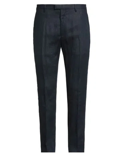 Liu •jo Man Man Pants Midnight Blue Size 38 Linen