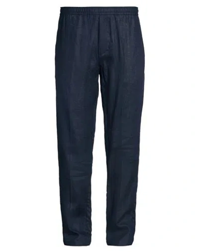 Liu •jo Man Man Pants Midnight Blue Size 40 Linen