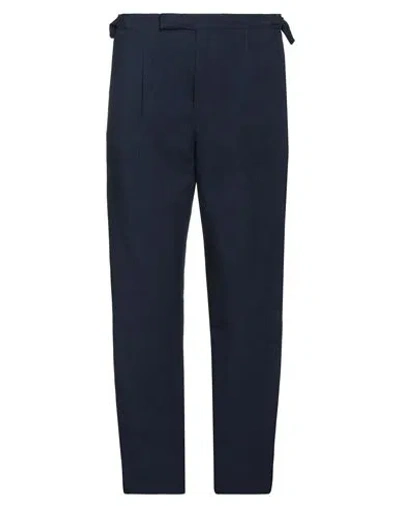Liu •jo Man Man Pants Midnight Blue Size 30 Viscose, Linen