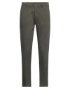 Liu •jo Man Man Pants Military Green Size 30 Cotton, Elastane
