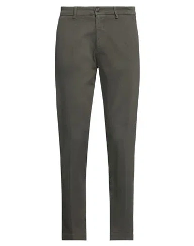 Liu •jo Man Man Pants Military Green Size 30 Cotton, Elastane
