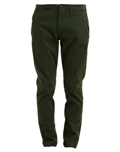 Liu •jo Man Man Pants Military Green Size 32 Cotton, Elastane