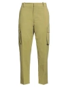 Liu •jo Man Man Pants Military Green Size 32 Cotton, Elastane