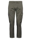 Liu •jo Man Man Pants Military Green Size 32 Cotton, Elastane