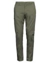Liu •jo Man Man Pants Military Green Size 30 Cotton, Polyester, Elastane