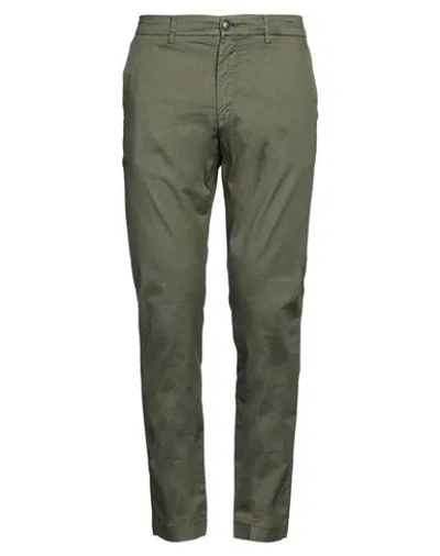 Liu •jo Man Man Pants Military Green Size 34 Cotton, Polyester, Elastane