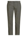 Liu •jo Man Man Pants Military Green Size 38 Cotton, Polyester, Elastane In Gray
