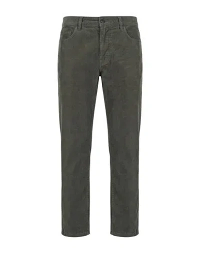 Liu •jo Man Man Pants Military Green Size 38 Cotton, Polyester, Elastane In Gray