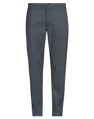 Liu •jo Man Man Pants Navy Blue Size 42 Cotton, Polyester, Elastane