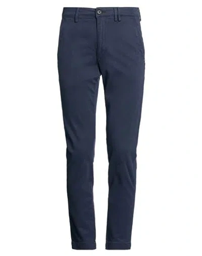 Liu •jo Man Man Pants Navy Size 28 Cotton, Elastane