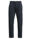 Liu •jo Man Man Pants Navy Size 28 Cotton, Elastane In Blue