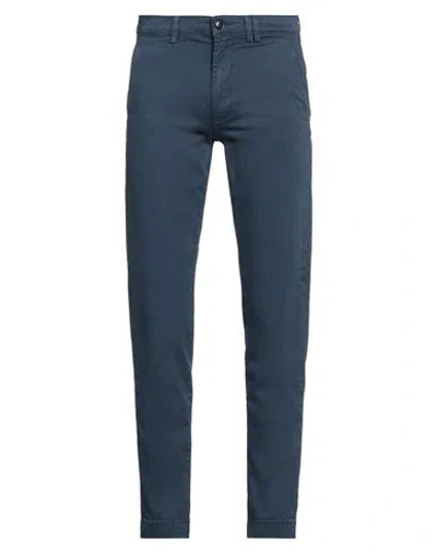 Liu •jo Man Man Pants Navy Size 30 Cotton, Elastane