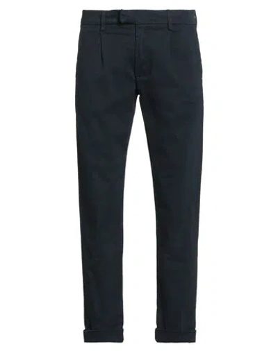 Liu •jo Man Man Pants Navy Size 32 Cotton, Elastane In Black