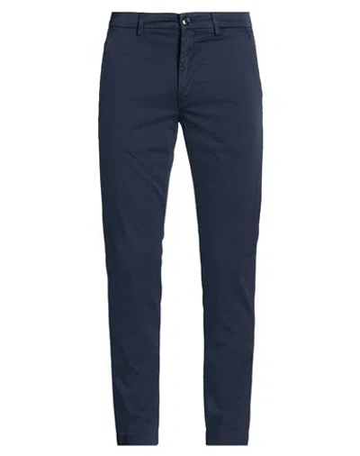 Liu •jo Man Man Pants Navy Size 32 Cotton, Elastane In Blue