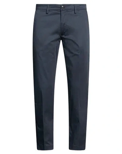 Liu •jo Man Man Pants Navy Size 32 Cotton, Elastane In Blue