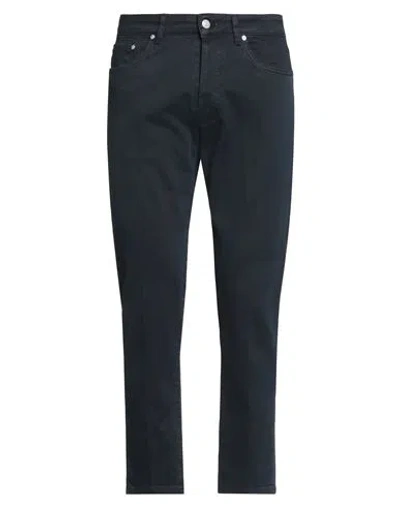 Liu •jo Man Man Pants Navy Size 34 Cotton, Elastane