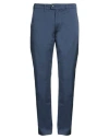 Liu •jo Man Man Pants Navy Size 36 Cotton, Elastane In Blue