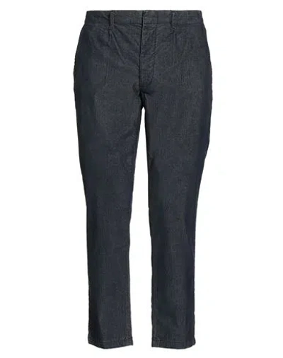Liu •jo Man Man Pants Navy Size 36 Cotton, Polyester, Elastane In Blue