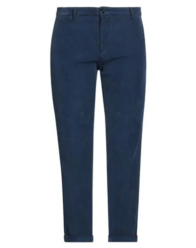 Liu •jo Man Man Pants Navy Size 38 Cotton, Elastane