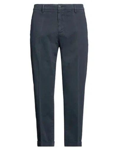 Liu •jo Man Man Pants Navy Size 38 Cotton, Elastane In Blue