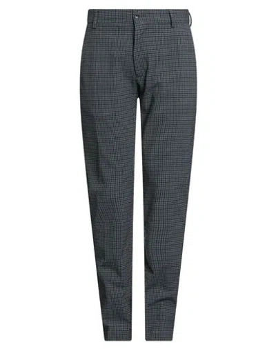Liu •jo Man Man Pants Navy Size 38 Polyester, Viscose, Elastane In Blue