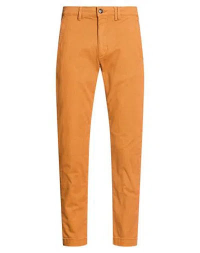 Liu •jo Man Man Pants Orange Size 26 Cotton, Polyester, Elastane