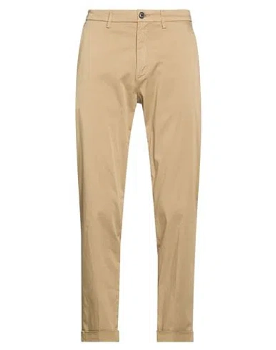 Liu •jo Man Man Pants Sand Size 38 Cotton, Elastane In Gold