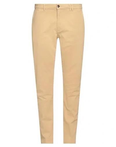 Liu •jo Man Man Pants Sand Size 40 Cotton, Elastane