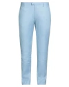 Liu •jo Man Man Pants Sky Blue Size 36 Linen