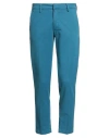 Liu •jo Man Man Pants Slate Blue Size 30 Cotton, Elastane